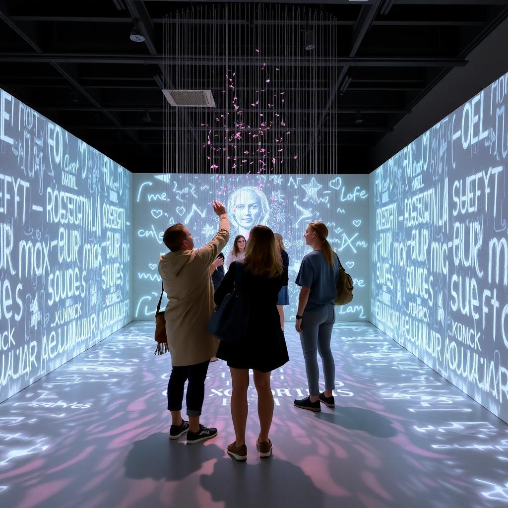 Interaktive Kunstinstallation