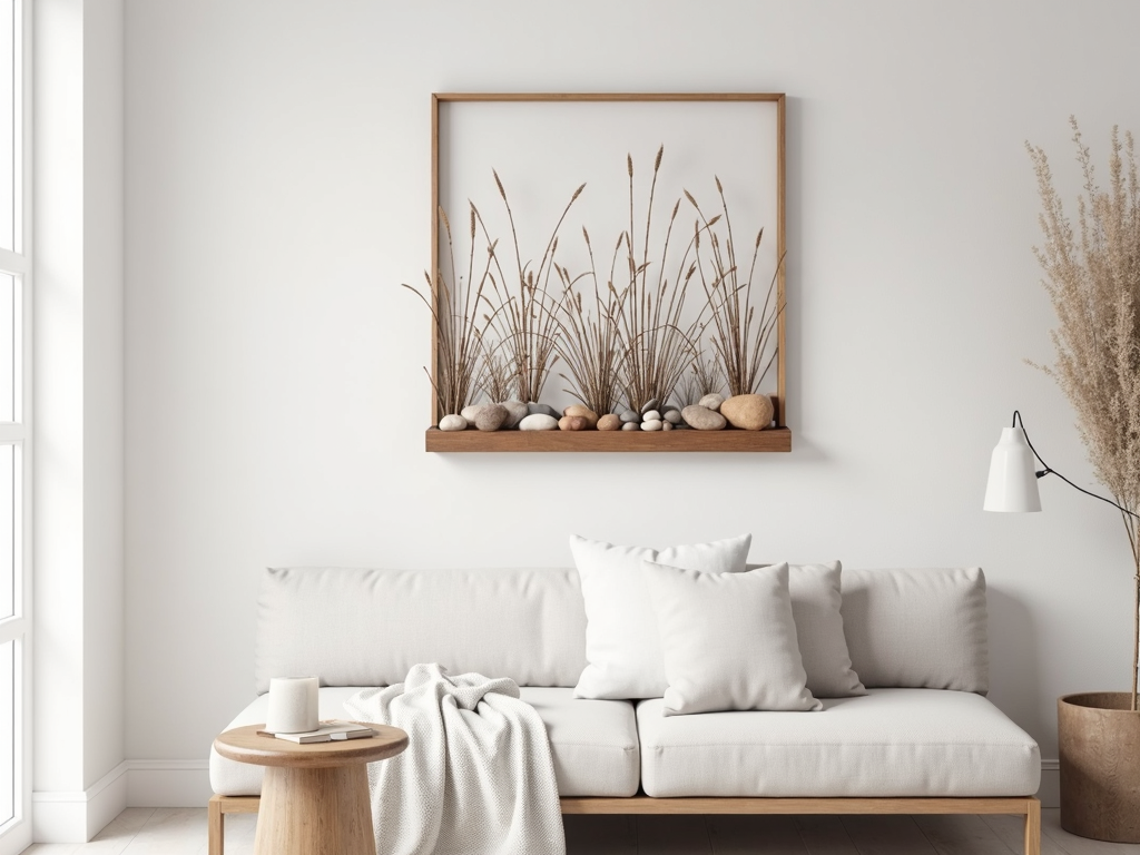 Wandkunst aus Naturmaterialien – einzigartig und nachhaltig.