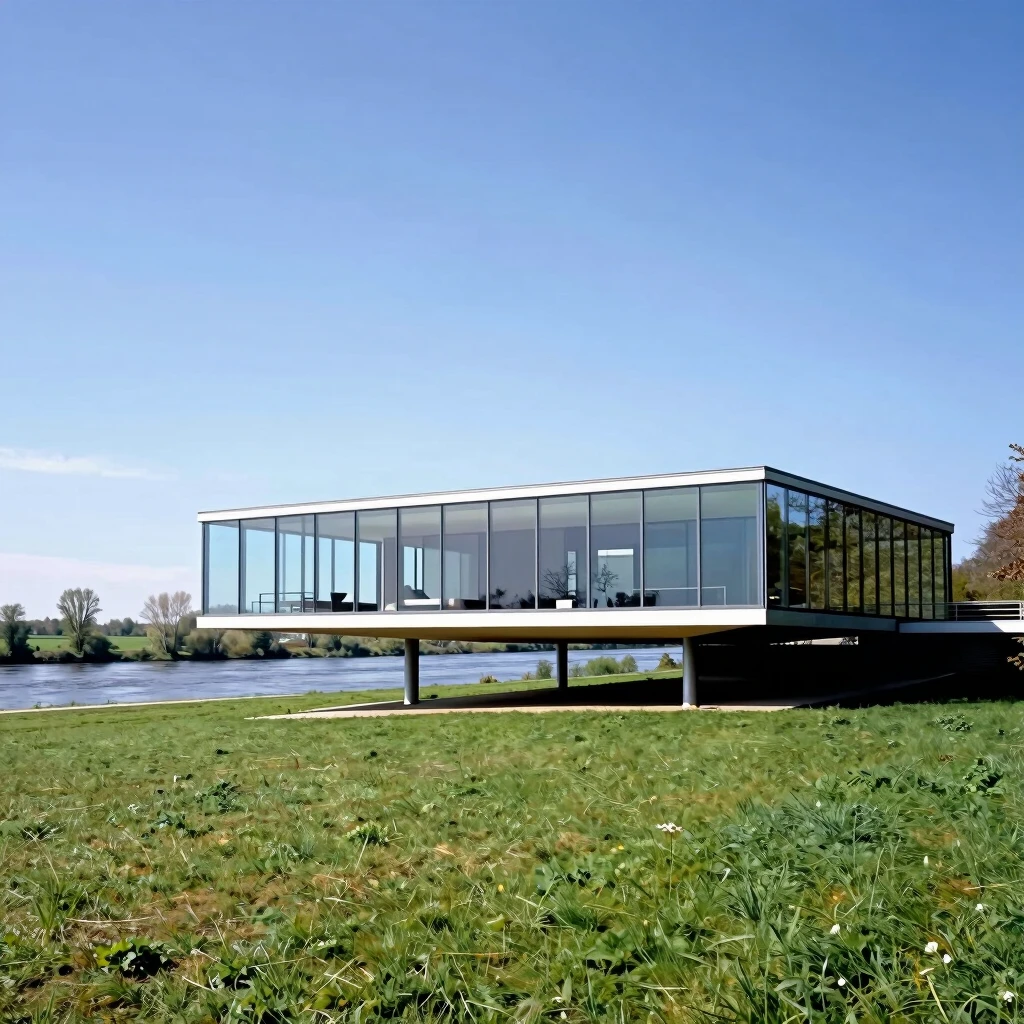 Farnsworth House: Ikonisches Beispiel minimalistischer Architektur