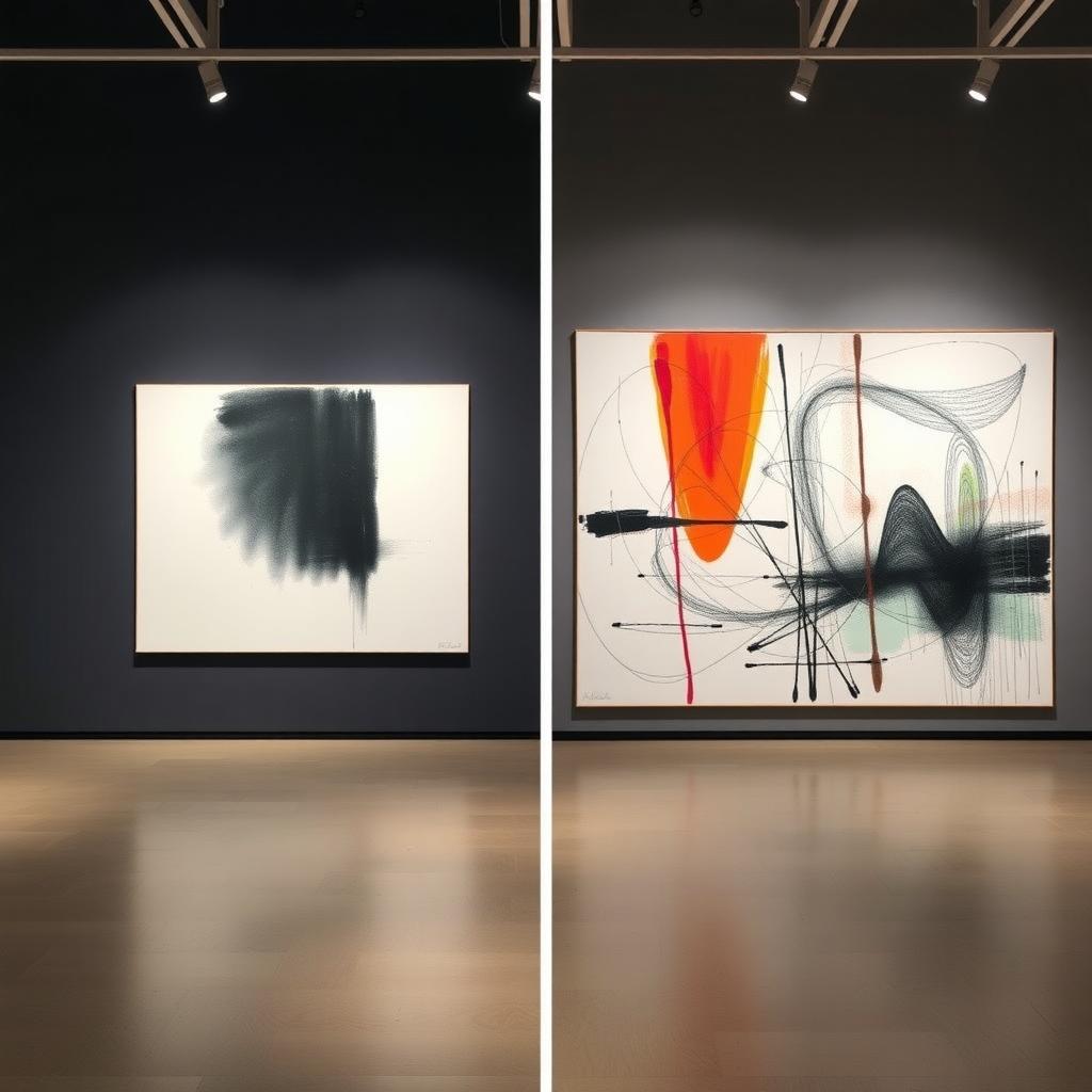Minimalismus vs. Prozesskunst