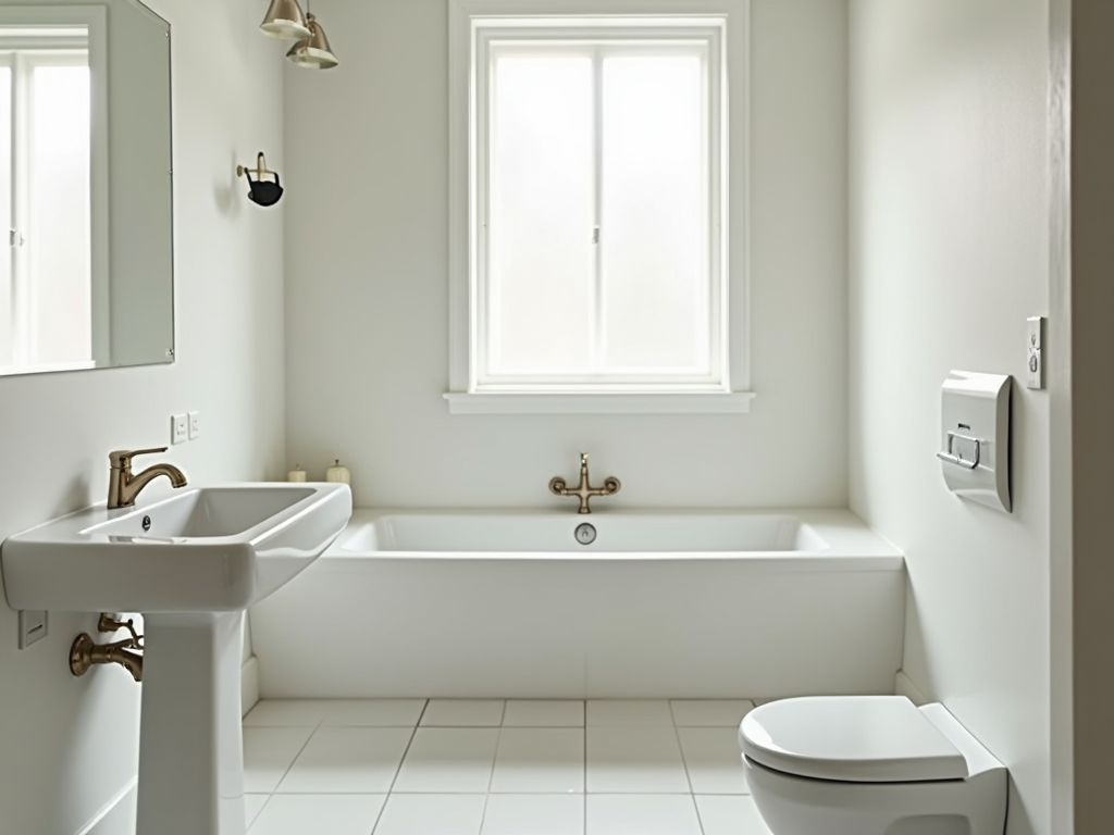Minimalistisches Badezimmer