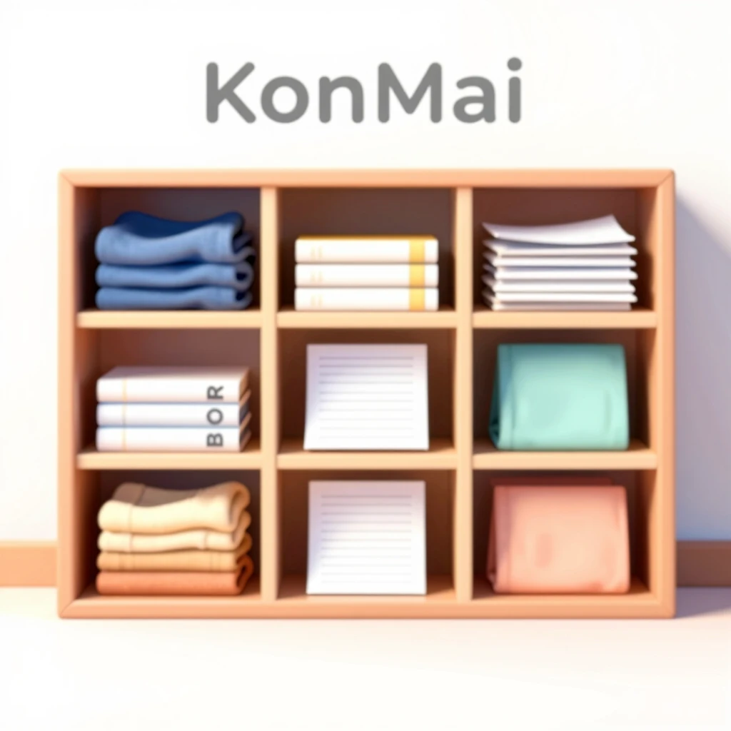 Die fünf Kategorien der KonMari-Methode