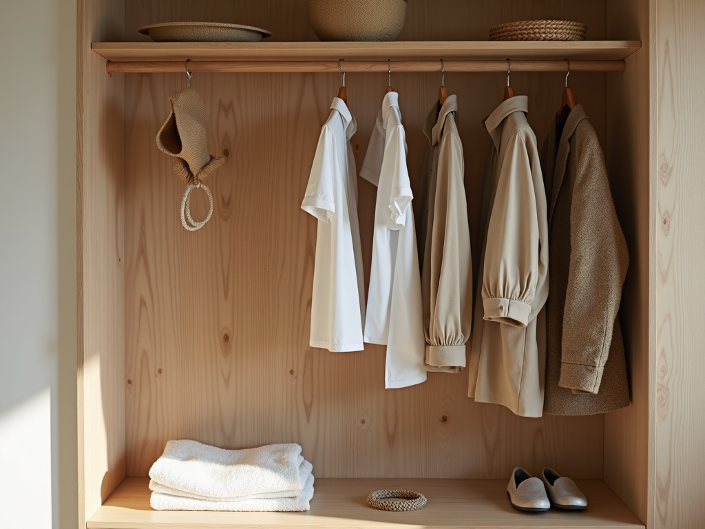Minimalistische Garderobe mit nachhaltiger Kleidung