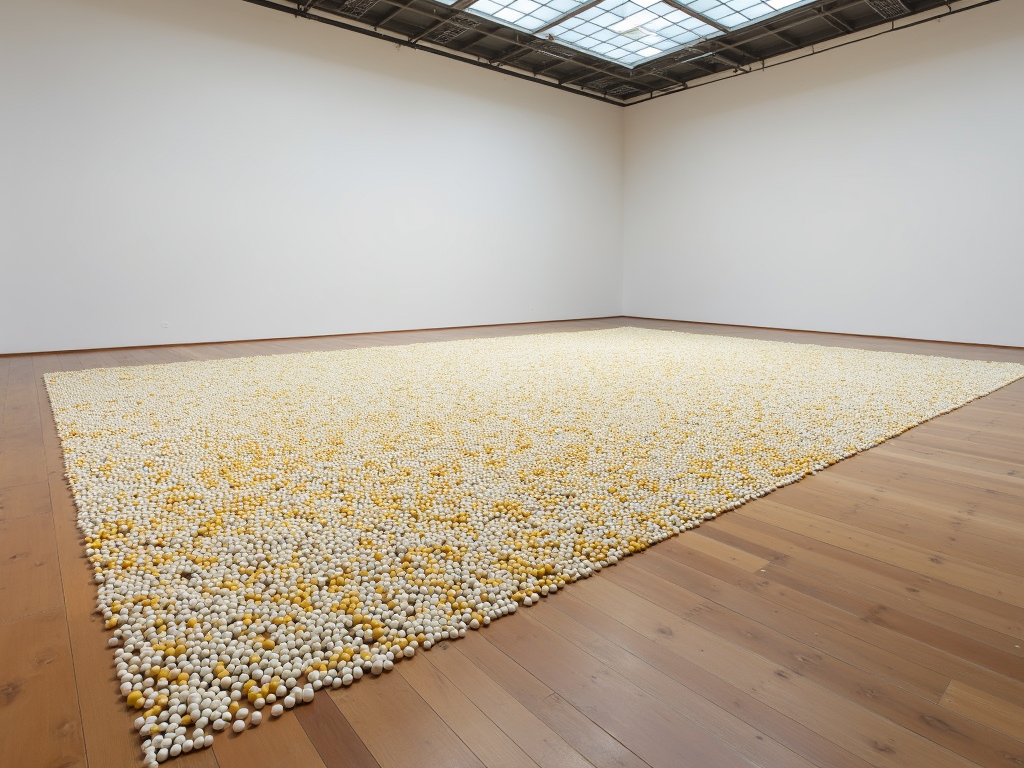 Ai Weiweis Sonnenblumenkerne-Installation, ein Kommentar zu Gesellschaft und Individuum.