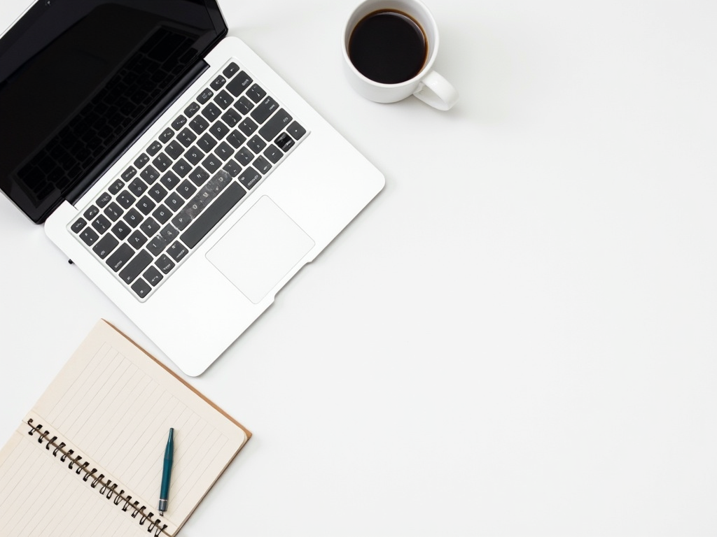 Minimalistischer Arbeitsplatz